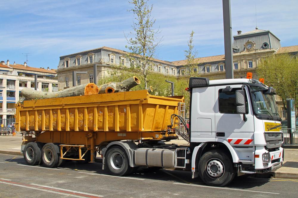 benne camion